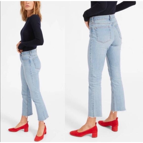 Everlane Light Blue Ankle Jeans - Picture 1 of 9